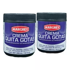 Crema Quita Gotas Vidrio Ventanales 300ml Margrey(pq De 2)