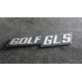 Emblema Golf Gl Mk1 Original 