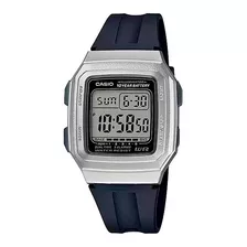 Reloj Casio F-201wa Timer Pila 10 Años Resiste Agua Original Color Del Bisel F-201wam-7av