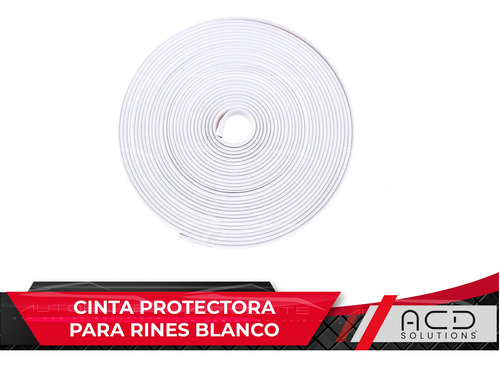 Tira Cinta Goma Protectora Filo De Rin Adherible 8 Metros Foto 2