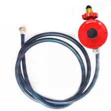 Regulador De Gas Foco 10 Kgs Rojo 1.50 Mts Aprobado