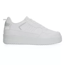 Tenis Plataforma Blanco Para Mujer [ozo2833]