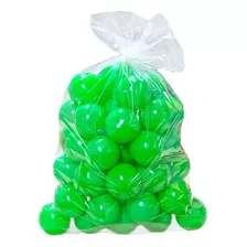 Kit 50 Bolinhas Para Piscina Coloridas Cor Única Verde