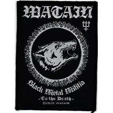 Patch Microbordado - Watain - Black Metal Militia - Oficial