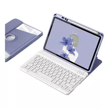 Funda Con Teclado 360° Rotación For iPad Air 5th/4th Gen