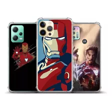 Capa Capinha Case Marvel Homem De Ferro Escolha O Modelo