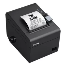 Impresora Para Punto De Venta Epson Tm-t20iii Puerto Usb 80m Color Negro 100v/240v