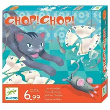 Chop Chop Juego Cooperativo Gato Y Ratón Djeco +6 Años