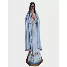 Virgen De Fatima Figura De Resina 52 Cm