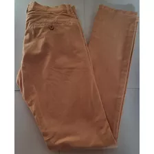 Pantalon De Hombre Jean Chino Elastizado Chupin T 38
