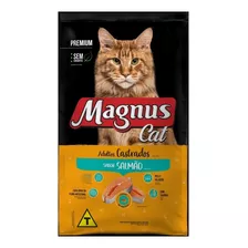 Ração Magnus Premium Gatos Adultos Castrados Salmão 10,1kg