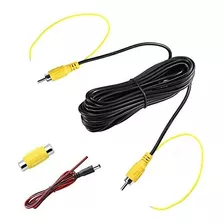 Double-shielded Rca Video Cable For Vehicle Monitor And Reve