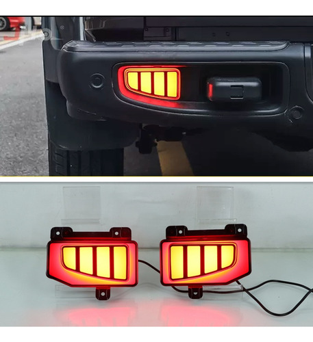 Jeep Gladiator 2019-2024 Led Rear Fog Light Tail Bumper  Foto 2