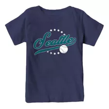 Camiseta Vintage Para Fanáticos De Seattle Baseball (camisa 