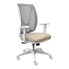 Silla Escritorio Diseño Alma Aunclick Blanca Ergonomica