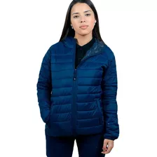 Campera Inflada Dama Francia Azul Bordo Negro Camperas Uy