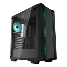 Armario Deepcool Cc 560 Br Para Jugadores Negro R-cc560-bknaa0-c-1