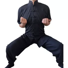 Kung Fu E Tai Chi - Calça De Microfibra Leve (respirável)