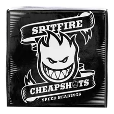 Rolamentos Skate Spitfire Cheapshots Precision + Porca Eixo