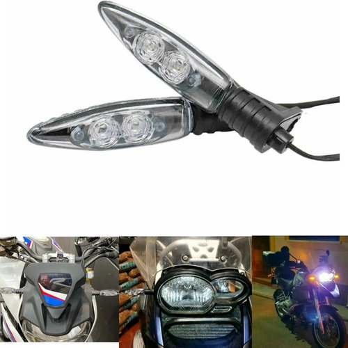 Intermitentes Led Para Motos Bmw Series F / R / N - Canbus Foto 2