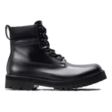 Bota Masculina All Black Power Shelter Original 100% Couro