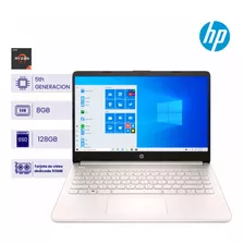 Laptop Hp 14 Fq Ryzen 3 Amd Ryzen 3 5th° 8gb Ram 128gb Ssd