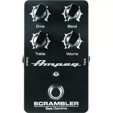Ampeg Scrambler Overdrive Para Bajo Con Switch True Bypass