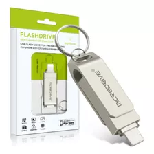 Pen Drive 64gb Microdrive 2 Em 1 P/ iPhone E iPad Usb3.0 Ios