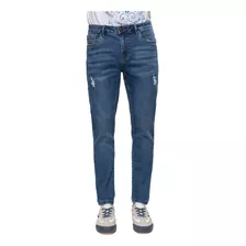 Jeans Skinny 505 Roturas Azul Hombre Fashion´s Park