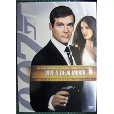 Película Dvd Original 007 James Bond Vive Y Deja Morir 1973