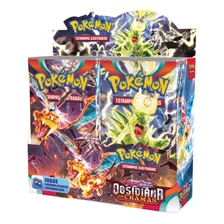 Booster Box Obsidiana Em Chamas Pokémon Tcg Copag Ev3