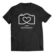 Remera Amor A La Fotografia Fotografo Camara Vocacion 