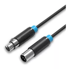 Cabo Vention Microfone/dmx X Xlr Balanceado 5 Metros Bbfbj