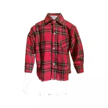 Camisa Caipira Country Xadrez Junina Infantil Para O Bebê