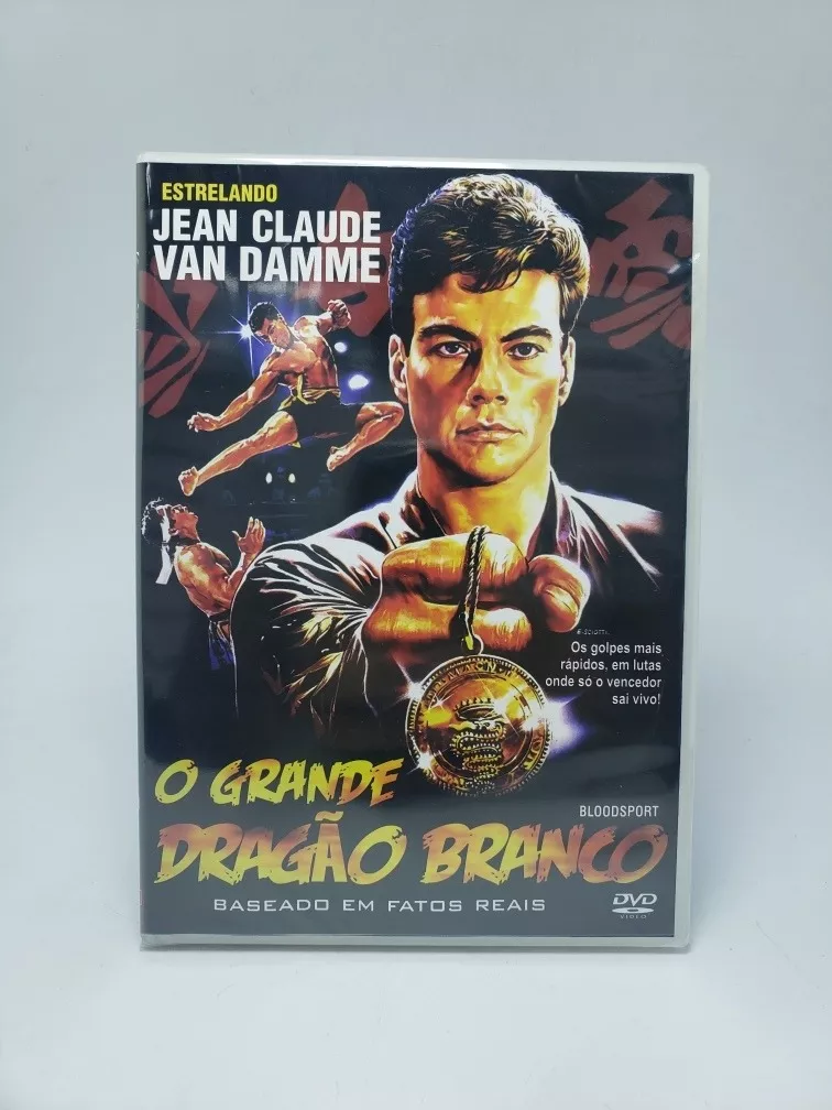Dvd Filme O Grande Dragão Branco ( Jean Claude Van Dame ) 