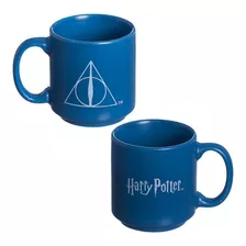 Mini Caneca Harry Potter Empilhável Azul 100ml Oficial Wb