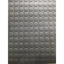 Piso Moeda Laminado Preto Academia Resistente 1 X 10 Mt 