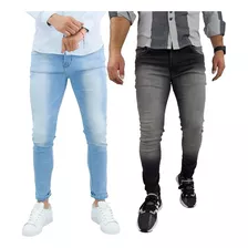 Paquete De 2 Pantalones Skinny Color Blanco Y Negro