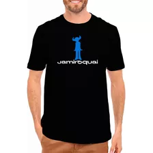 Camiseta Banda Jamiroquai - Camisa Preta 100% Algodão