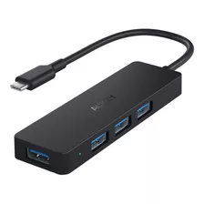 Hub Tipo Usb C A 4 Puertos Usb Aukey | Tecnoshop