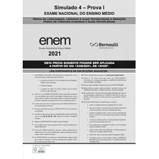  Simulado 4 Bernoulli 2021 Com Resolução