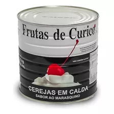 Cereja Em Calda Curico Ao Marrasquino Com Cabo 3,1kg