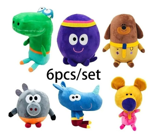 Kit 3 Pelúcias Creche Bambam Jogo 25cm Personagens P/entrega