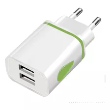 Tomada Com 2 Usb Carregador Adaptador Plug Fonte De Parede