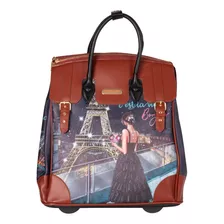 Maleta De Negocios Nicole Lee Fiona Carry On Estampada Fw23 Color Tonight For You