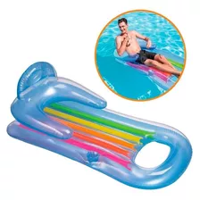 Boia Inflável Bronzeador Para Piscinas Com Porta Copos Intex