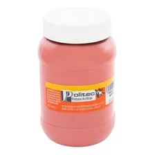 Pintura Acrilica Politec 500 Ml Acrilico Colores A Escoger Color Rosa #321