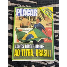 Revista Placar Pôster Gigante Seleção Brasileira Romário