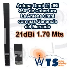 Antena Omnidireccional Wifi 2.4 Ghz 21 Dbi Wts 360ª