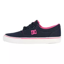 Tênis Dc Shoes New Flash 2tx Navy Pink White Original Casual